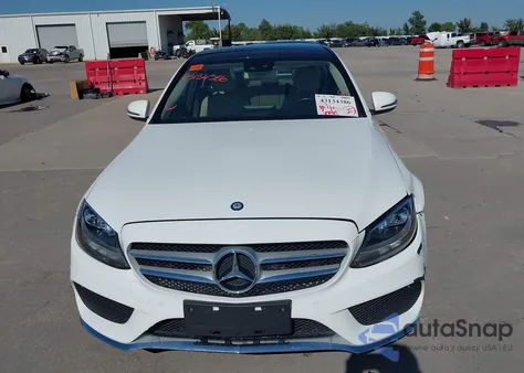 2016 Mercedes-Benz C 300 Luxury/Sport из США, поврежденный, VIN 55SWF4JB3GU158343